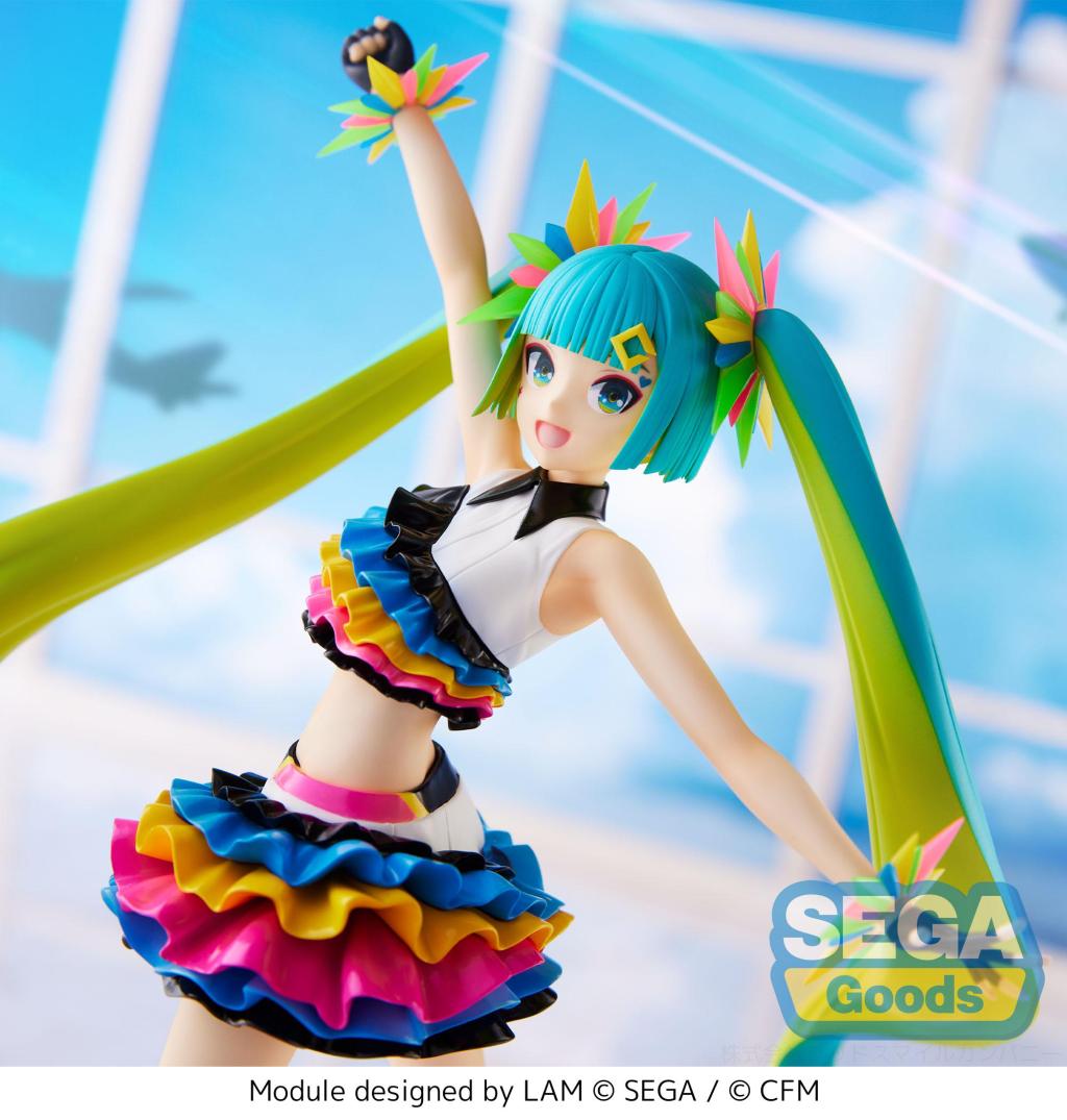 HATSUNE MIKU MEGA69'S - Catch The Wave - Figurine Figurizm 25cm - 3