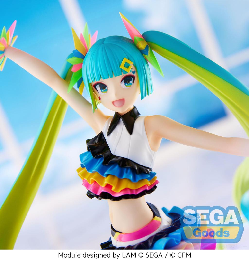 HATSUNE MIKU MEGA69'S - Catch The Wave - Figurine Figurizm 25cm - 4