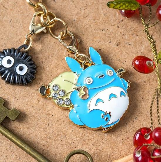 MY NEIGHBOR TOTORO - Blue Totoro- Chainette charms - 2