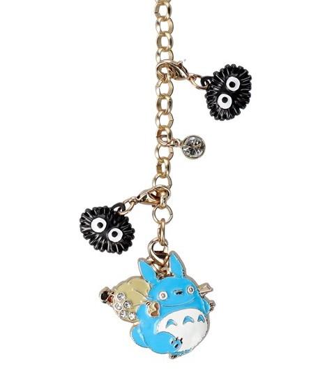 MY NEIGHBOR TOTORO - Blue Totoro- Chainette charms - 3