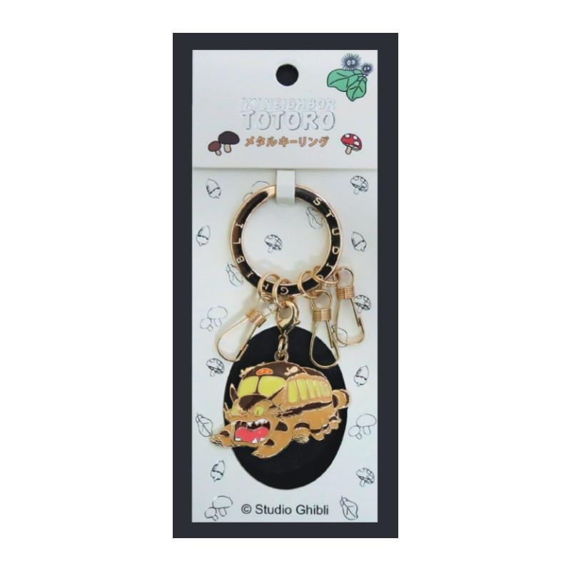 ストラップ Nekobus tail key charm MY NEIGHBOR TOTORO - Catbus - Metal Keychain : ShopForGeek