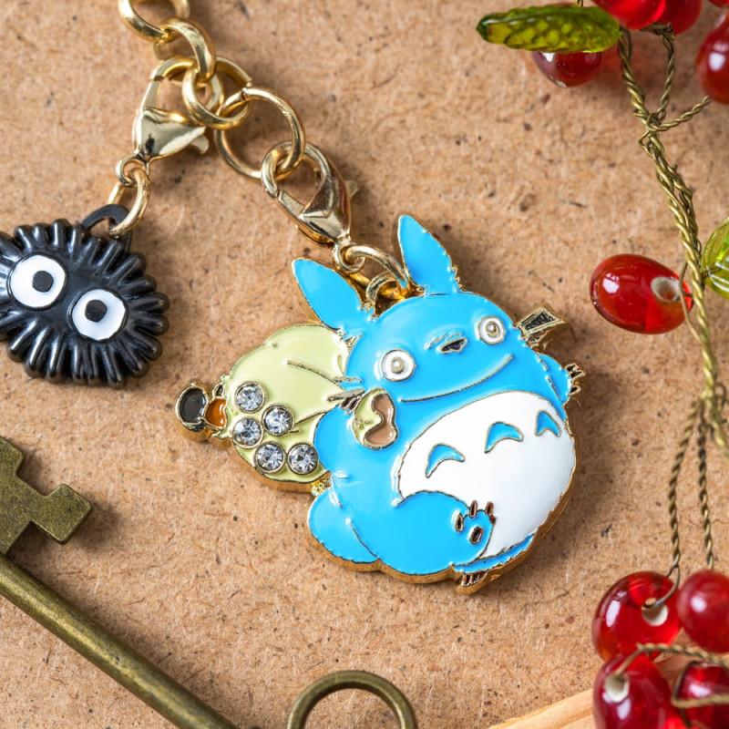 MON VOISIN TOTORO - Totoro bleu - Chainette charms - 2