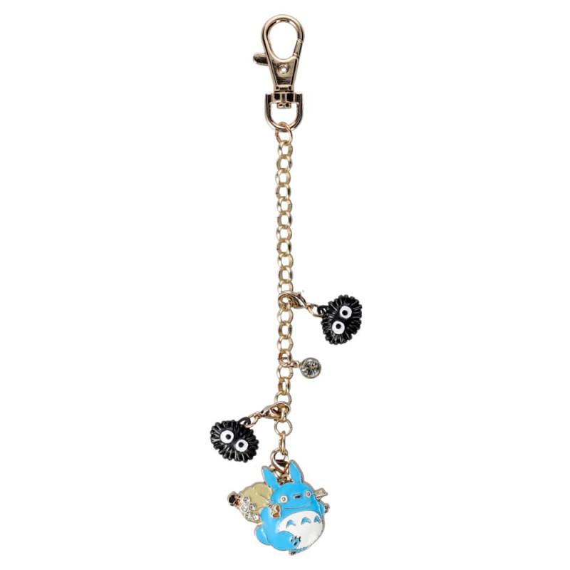 MON VOISIN TOTORO - Totoro bleu - Chainette charms - 4