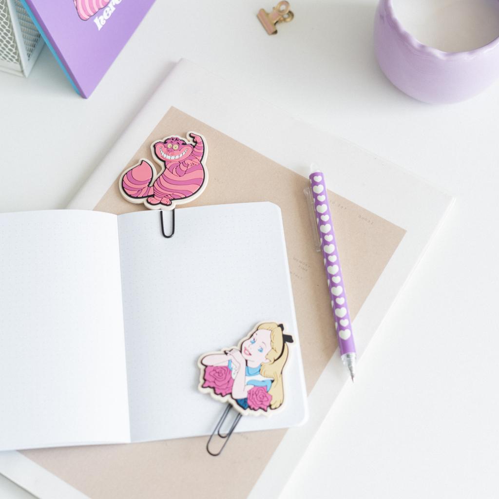 ALICE - Set de Papeterie avec 3 Notebooks A6 - 10pc. - 4