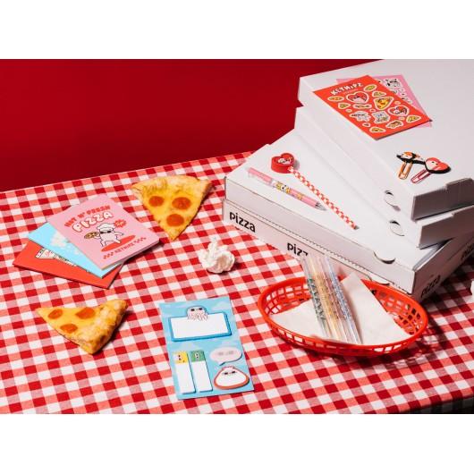 KEPNIPZ - Set de Papeterie avec 3 Notebooks A6 - 10pc. - 2
