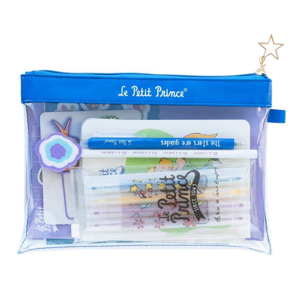 LE PETIT PRINCE - Set de Papeterie avec 3 Notebooks A6 - 10pc. - 6