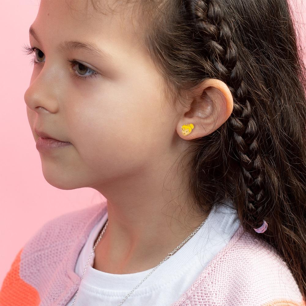 FEE CLOCHETTE - 3 Paires de Clous d'Oreilles - Laiton Plaqué - 4