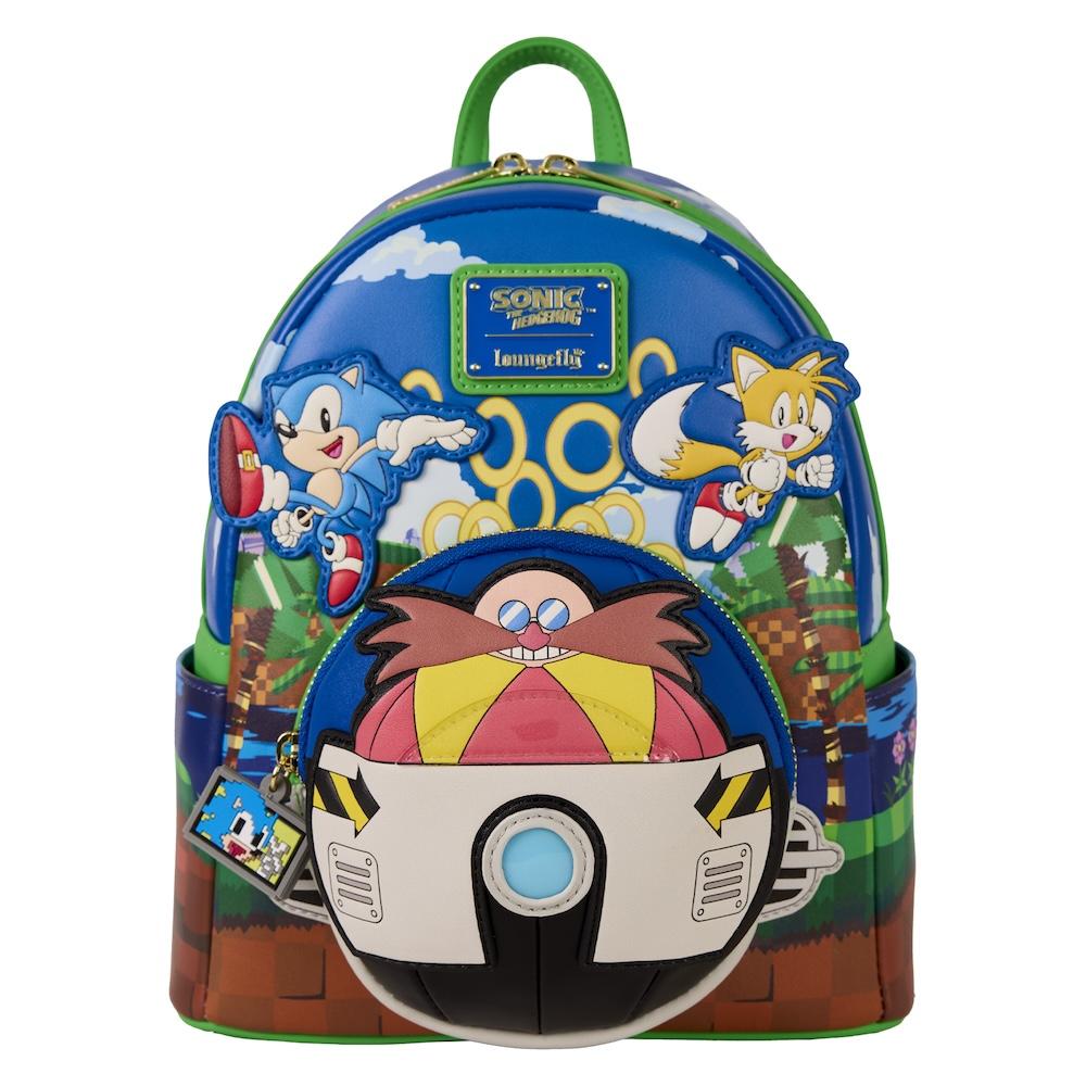 SEGA Sonic Mini Backpack LoungeFly Bag