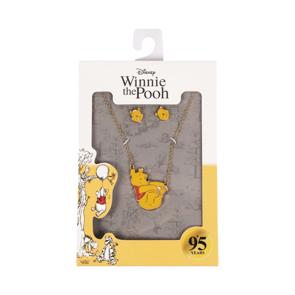WINNIE L'OURSON - Set Collier + 1 Paire de Boucles d'oreilles - 3 Pc. - 2