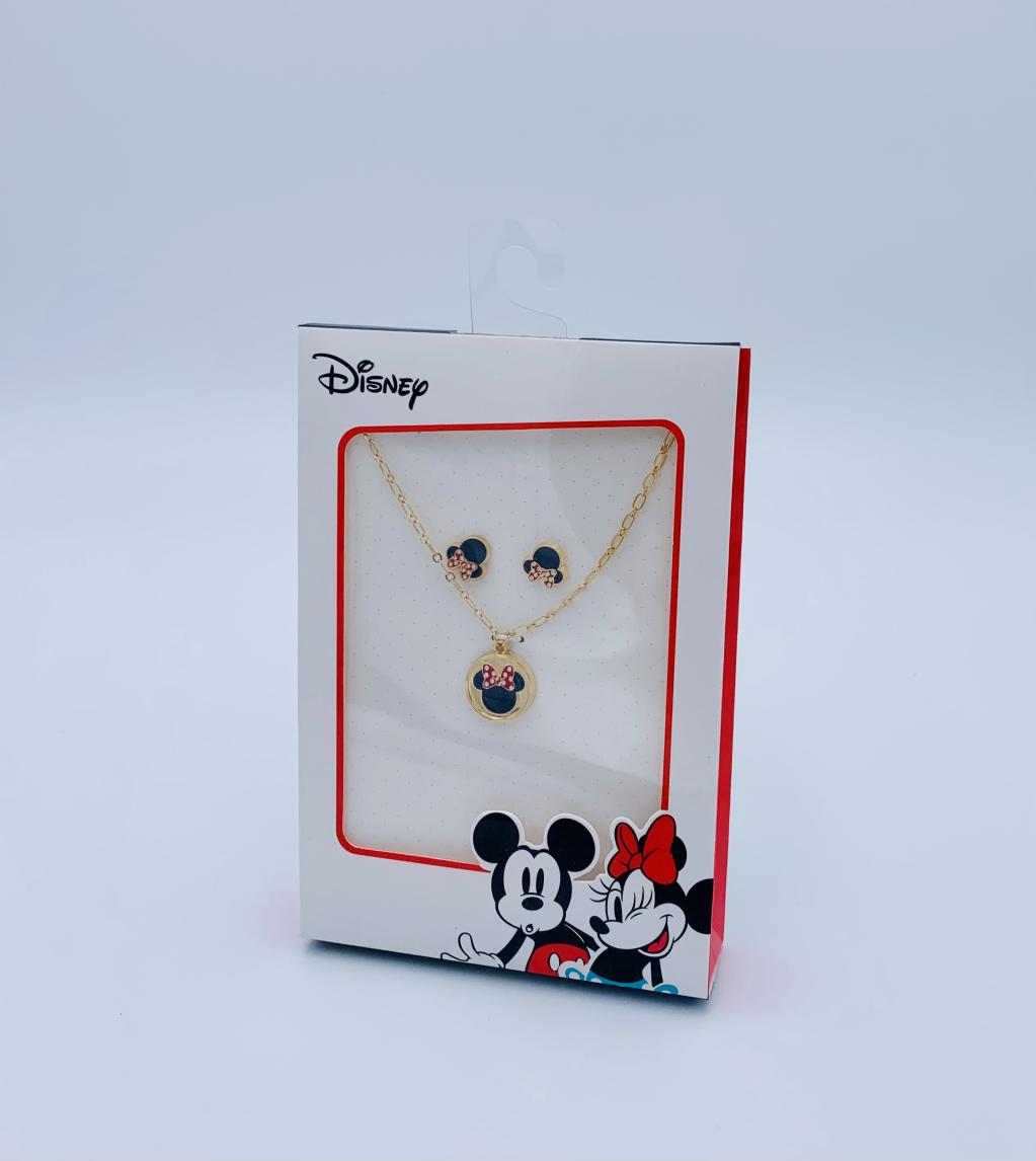 MINNIE - Set Collier + 1 Paire de Boucles d'oreilles - 3 Pc. - 2