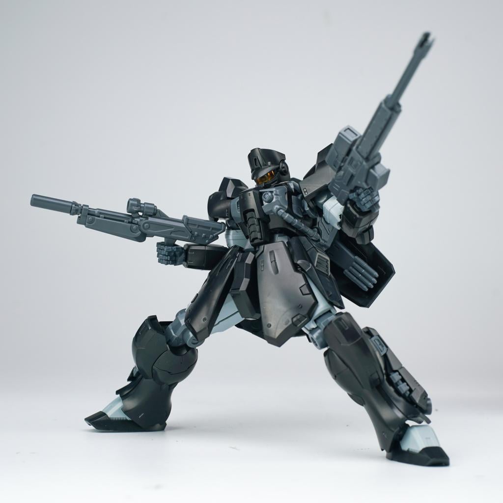 SHEIK MAINLAND - Ultra Action Trooper Zabul (Noir) - Model Kit 1/144 - 3