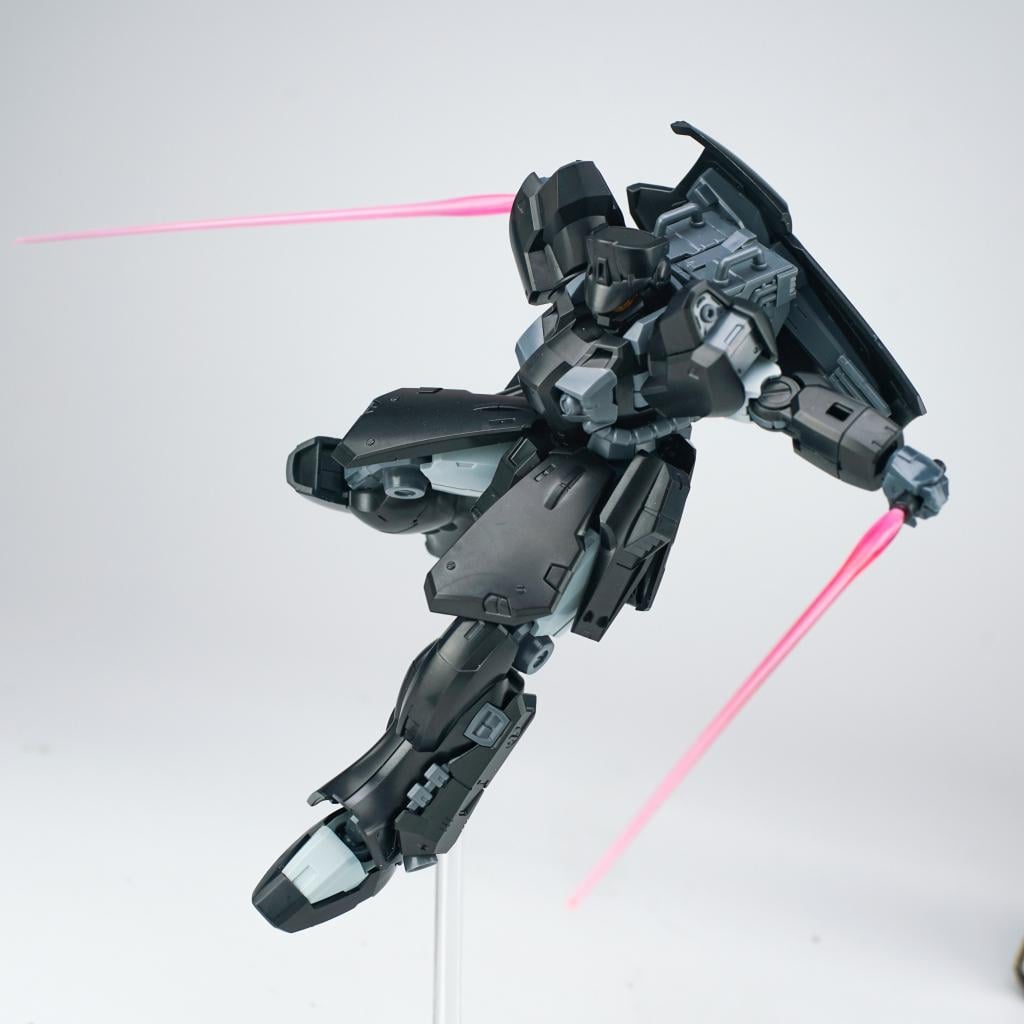 SHEIK MAINLAND - Ultra Action Trooper Zabul (Noir) - Model Kit 1/144 - 4