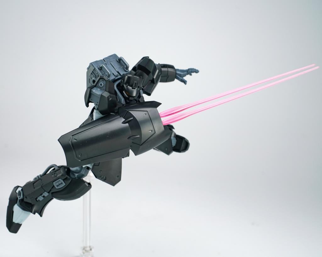 SHEIK MAINLAND - Ultra Action Trooper Zabul (Noir) - Model Kit 1/144 - 5