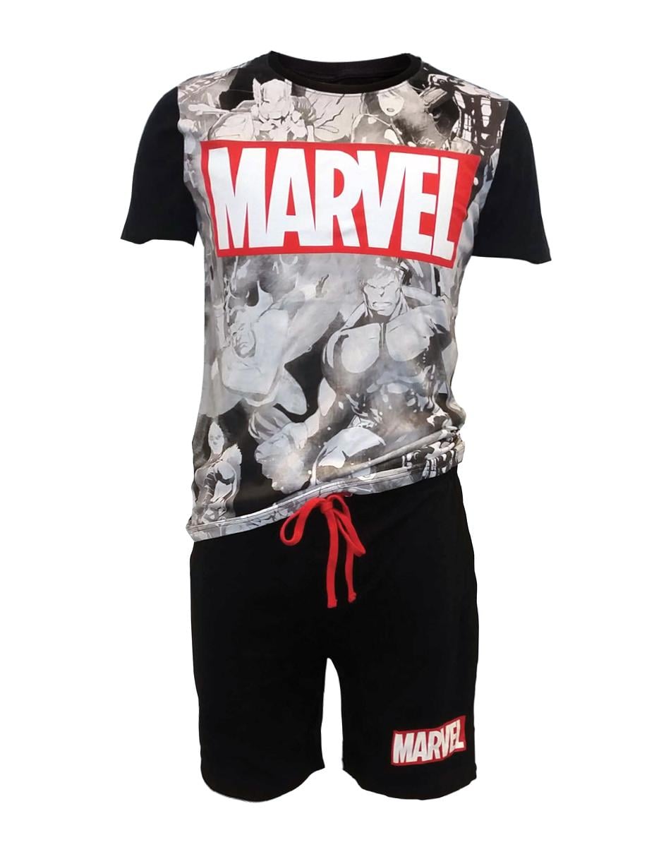 MARVEL - Shortama Big Marvel Logo Men (XL) - 2