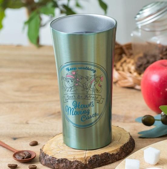 HOWL'S MOVING CASTLE - Don't Be Afraid - Metal Tumbler 400ml - 4