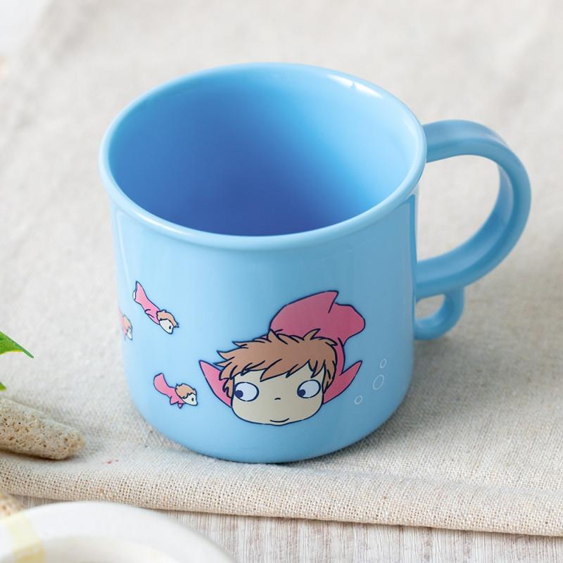 PONYO SUR LA FALAISE - Ponyo dans la mer - Mug 200ml - 3