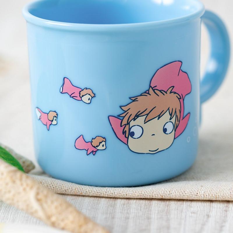 PONYO SUR LA FALAISE - Ponyo dans la mer - Mug 200ml - 4