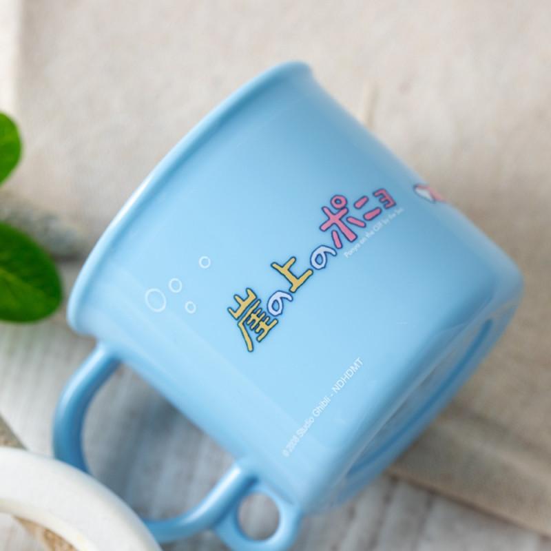 PONYO SUR LA FALAISE - Ponyo dans la mer - Mug 200ml - 5