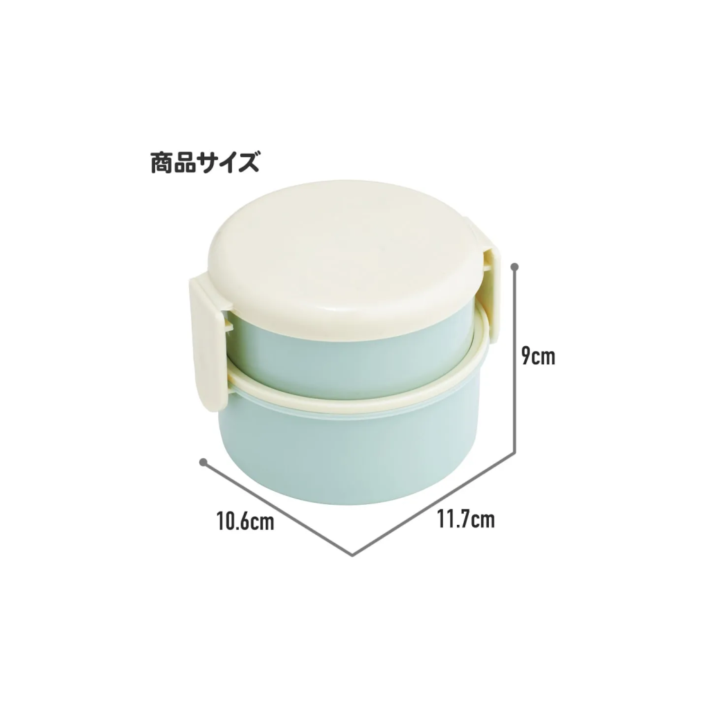 MONCHHICHI - Bento Rond Deux Parties 230ml + 270ml - 4