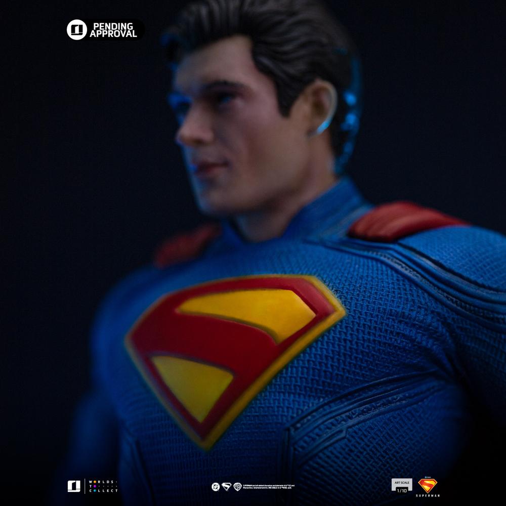 SUPERMAN 2025 - Superman & Krypto - Statue Art Scale 1/10 31cm - 2