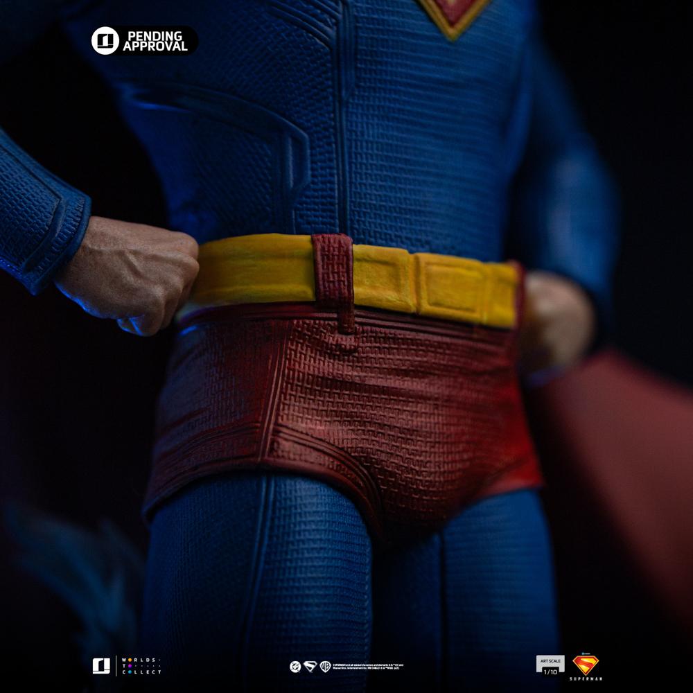 SUPERMAN 2025 - Superman & Krypto - Statue Art Scale 1/10 31cm - 5