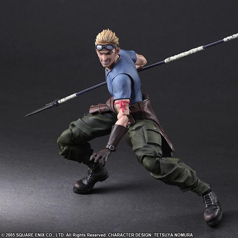 FINAL FANTASY VII Play Arts Kai - Adv Children - Cid Highwing - 27cm - 4