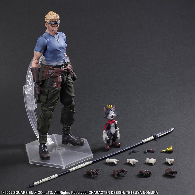 FINAL FANTASY VII Play Arts Kai - Adv Children - Cid Highwing - 27cm - 6