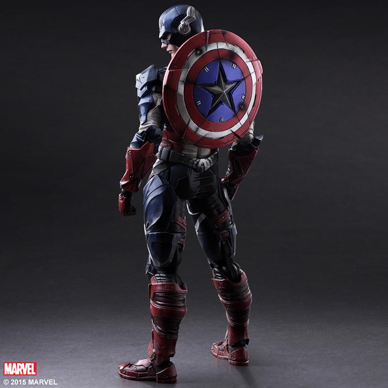 MARVEL COMICS VARIANT - Captain America Play Arts Kai - 25cm - 2