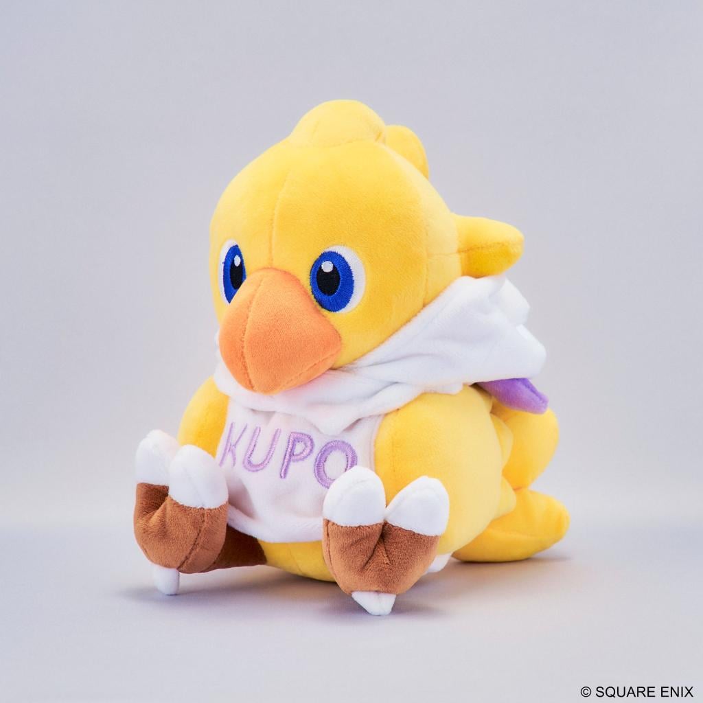 FINAL FANTASY - Chocobo Moogle Hoodie - Peluche Picture Book 15cm - 4
