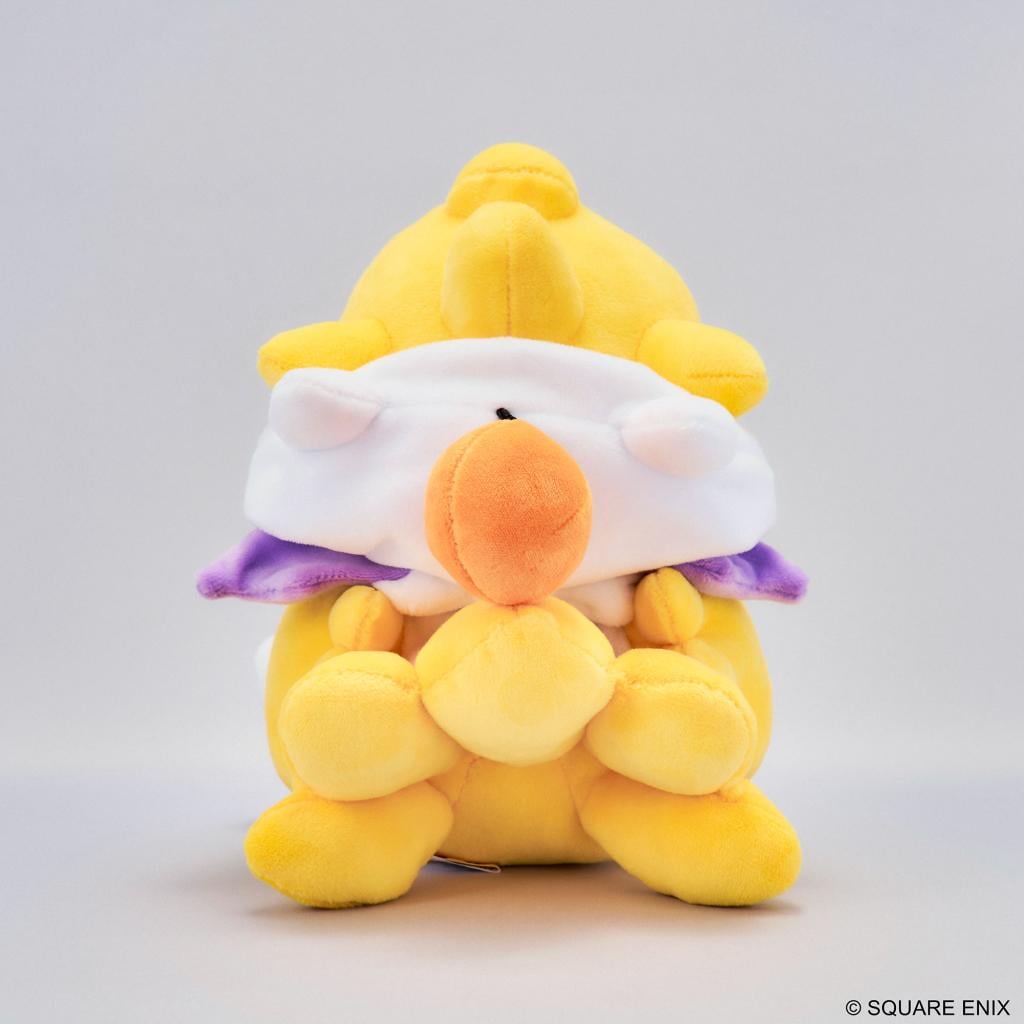 FINAL FANTASY - Chocobo Moogle Hoodie - Peluche Picture Book 15cm - 6