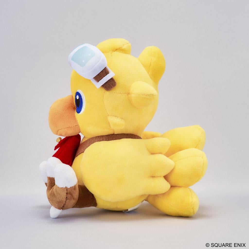 FINAL FANTASY - Chocobo & The flying ship - Peluche Picture Book 16cm - 3