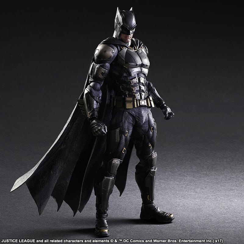 Figurina Justice League Batman Battle Ready 30.5 Cm – Action Figure Snodata Con Mantello In Stoffa, FPC62