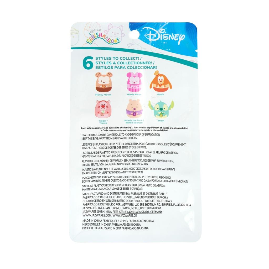 SQUISHMALLOWS - Little Plush 12.5cm Disney Wave 2 Assort. 9pcs - 3