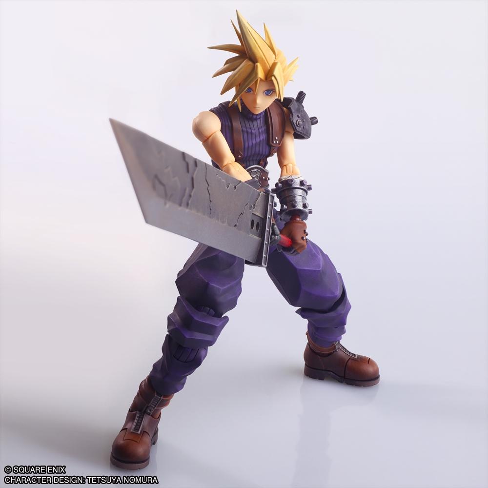FINAL FANTASY VII Remake - Cloud - Structure Arts Cloud Strife 16cm - 2
