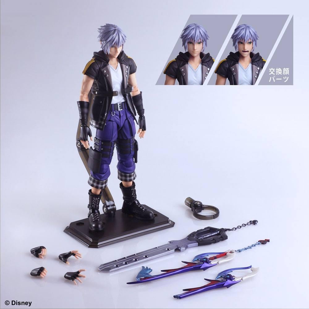KINGDOM HEARTS III - Riku Ver. 2 Deluxe - Figurine Play Arts Kai 24cm - 5