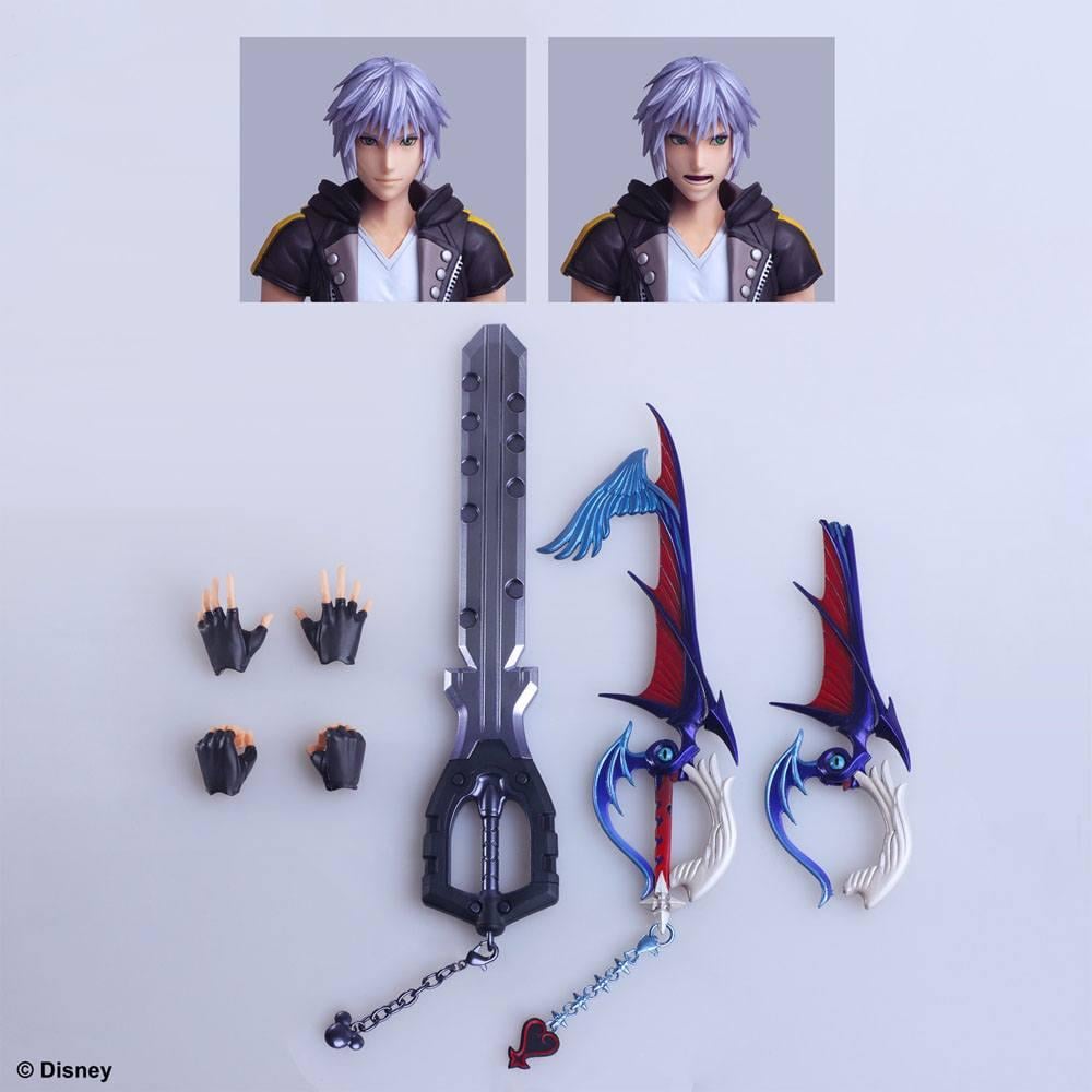 KINGDOM HEARTS III - Riku Ver. 2 Deluxe - Figurine Play Arts Kai 24cm - 6
