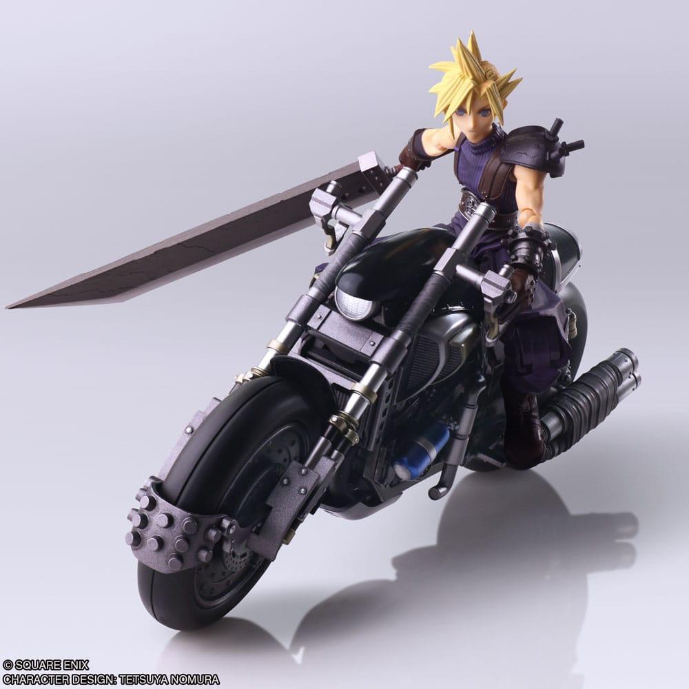 FINAL FANTASY VII - Cloud & Hardy-Daytona - Figure Bring Arts 15cm