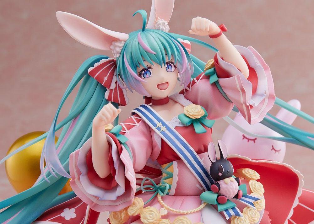 HATSUNE MIKU - Anniversaire 2021 (Pretty Rabbit) - Statuette 1/7 21cm - 3
