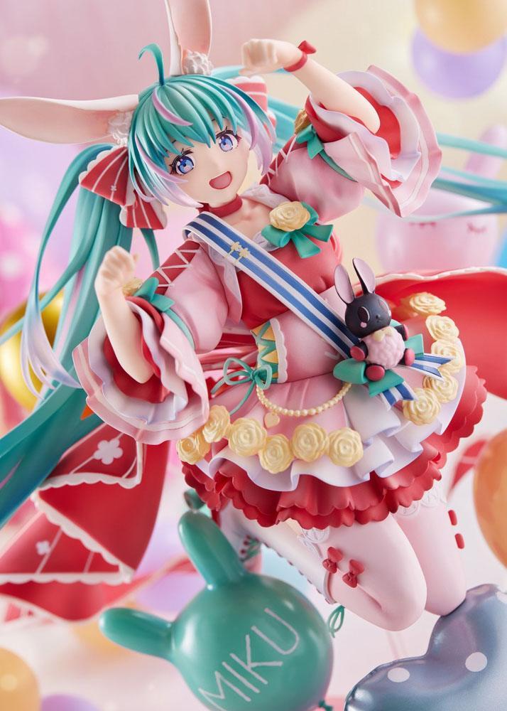 HATSUNE MIKU - Anniversaire 2021 (Pretty Rabbit) - Statuette 1/7 21cm - 6
