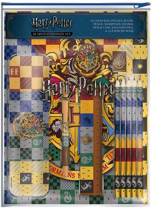 HARRY POTTER - Bumper Stationary Set - House Crest - 2