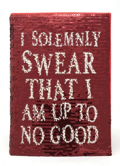 HARRY POTTER - Notebook A5 - Marauders Map 'Sequin Flip' - 2