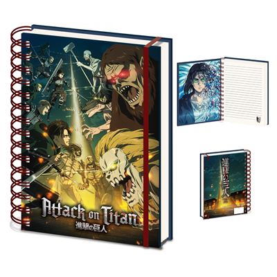 ATTACK ON TITAN - Season 4 - Wiro Notebook A5_IMAGE_1