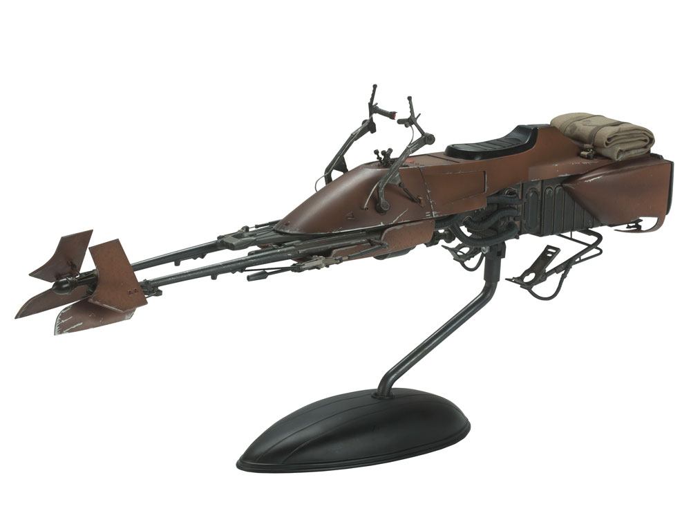 Star Wars Black Series Speeder Bike - Deluxe 6 Inch Vehicle Figure With Scout Trooper
