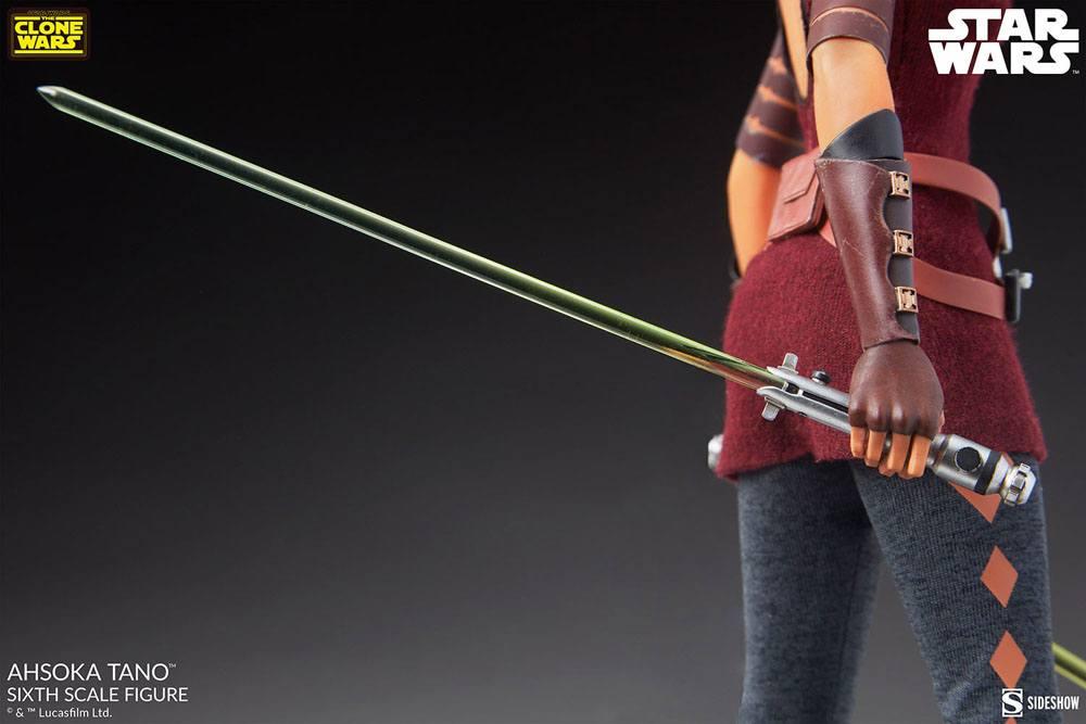 STAR WARS THE CLONE WARS - Ahsoka Tano - Figurine 1/6 27cm - 3
