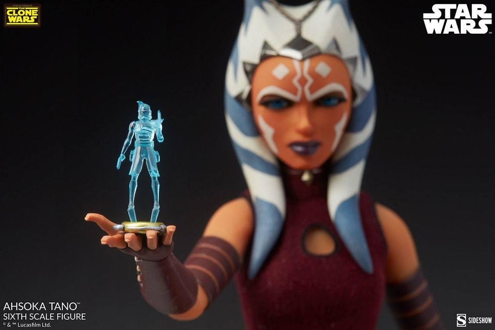 STAR WARS THE CLONE WARS - Ahsoka Tano - Figurine 1/6 27cm - 5