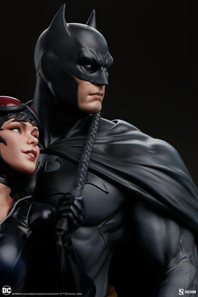 DC COMICS - Batman et Catwoman - Statuette Diorama 51cm - 4
