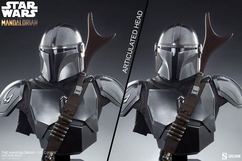 THE MANDALORIAN - Din Djarin - Buste 1/1 86cm - 5
