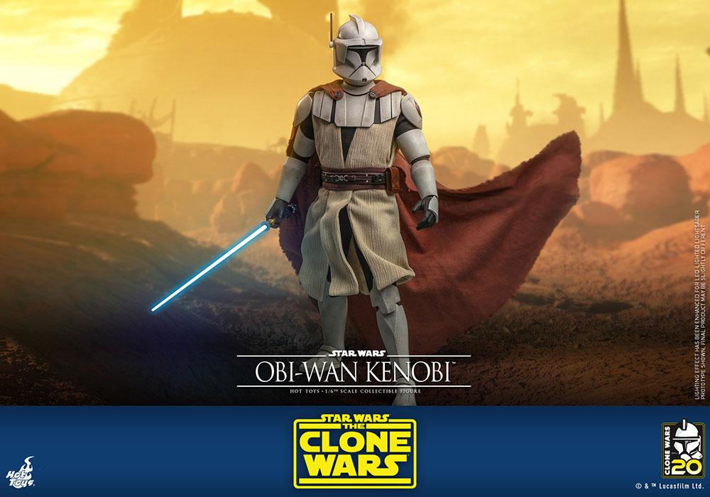 STAR WARS THE CLONE WARS - Obi-Wan Kenobi - Figurine 1/6 30cm - 2