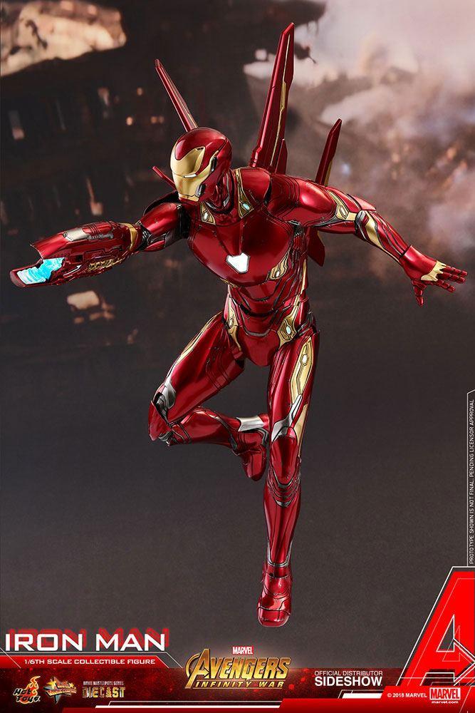 INFINITY WAR -Iron Man -Figurine Diecast Movie Masterpiece 32cm REPROD - 2