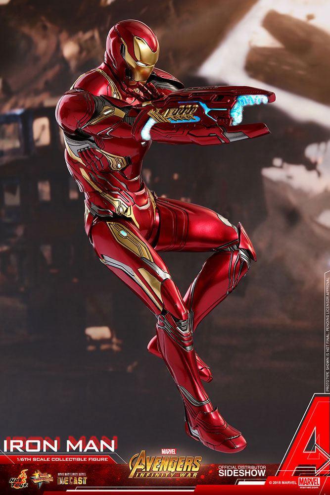 INFINITY WAR -Iron Man -Figurine Diecast Movie Masterpiece 32cm REPROD - 3